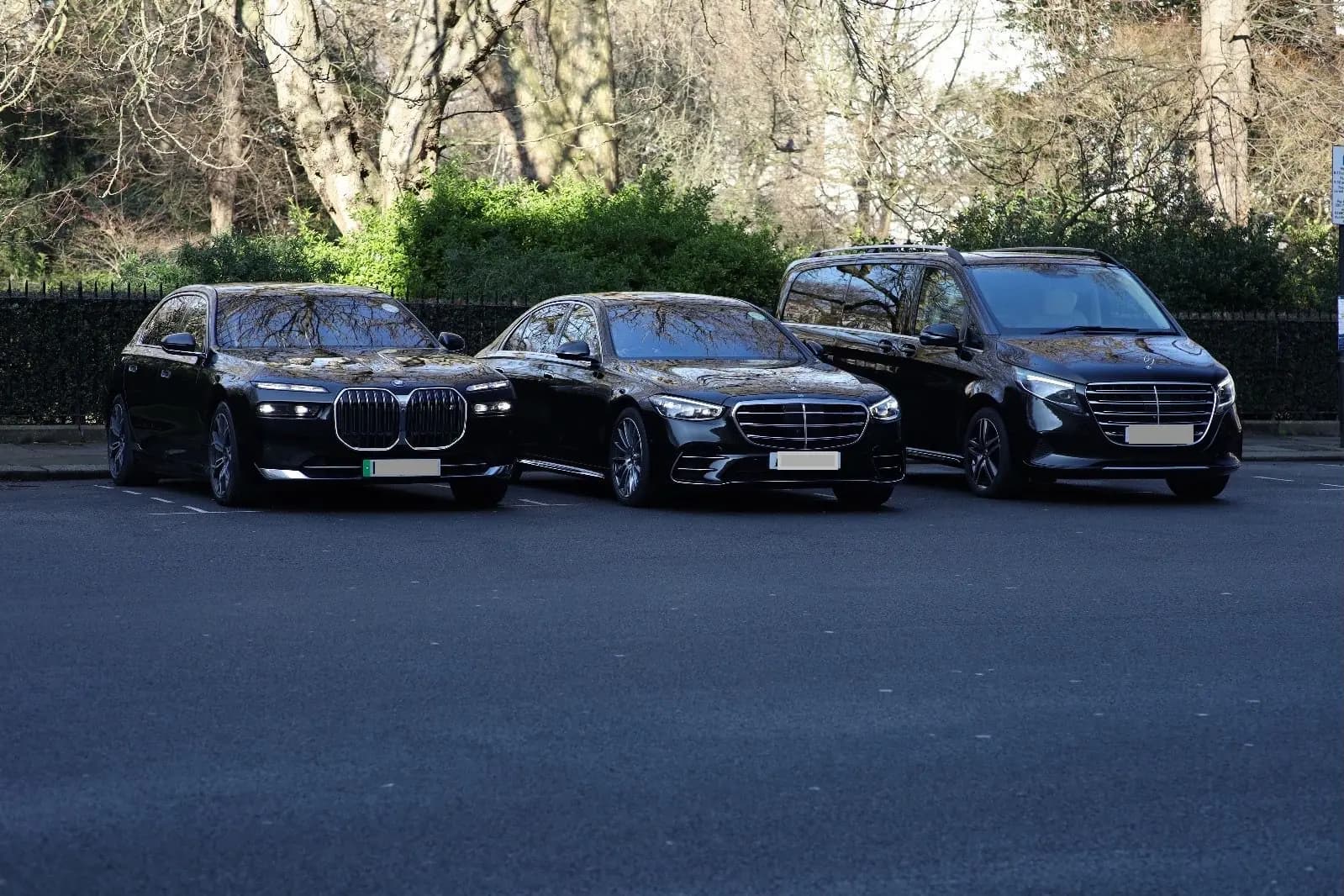 BMW 7 Series luxury chauffeur vehicle